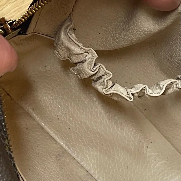 Vintage Louis Vuitton Brown Monogram Clutch Bag: Read Description - Picture 10 of 17